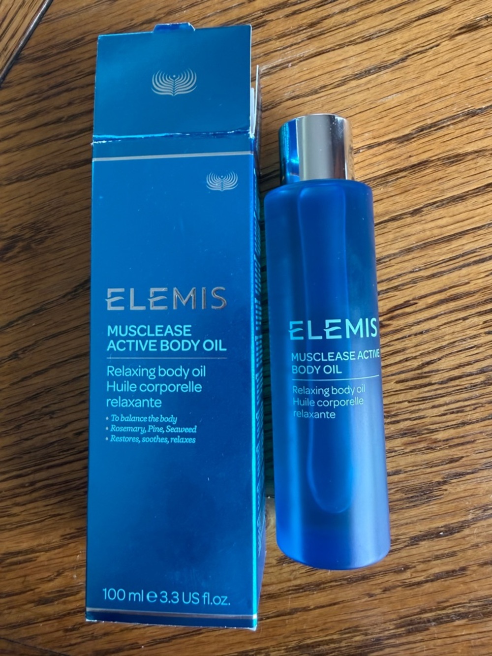 ELEMIS Musclease Active Body Oil – Blue Bottle